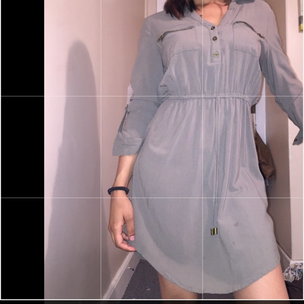 Olive Green Dress